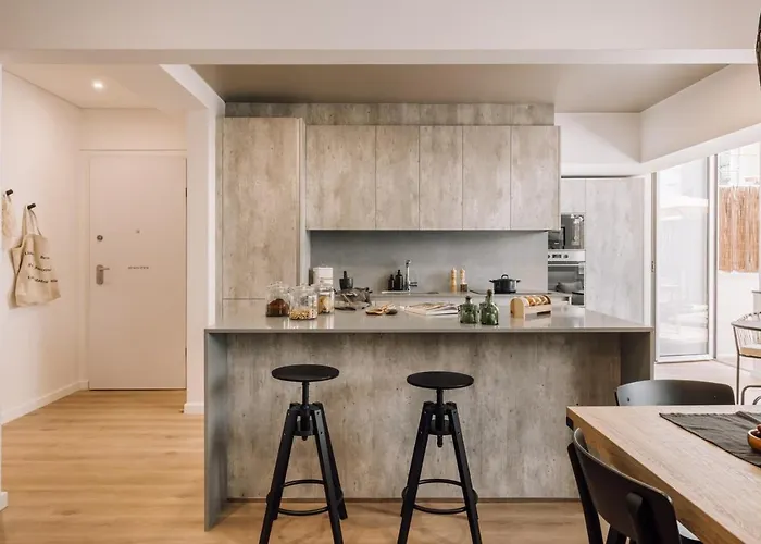 شقة Dujal - 2 Bedrooms And Terrace In Lapa *