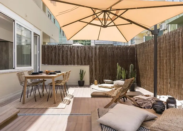 شقة Dujal - 2 Bedrooms And Terrace In Lapa Lisboa