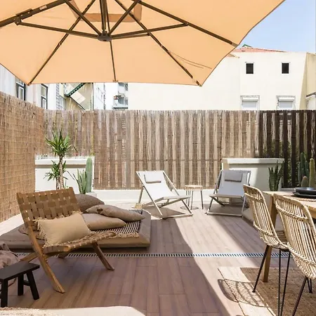 Dujal - 2 Bedrooms And Terrace In Lapa